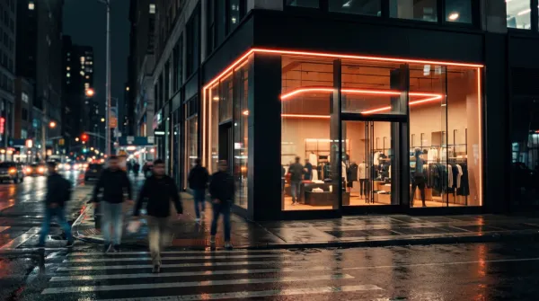 Flagship — corner store