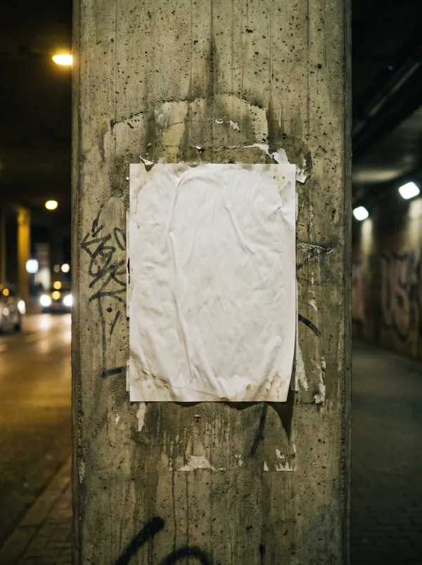 Poster plate