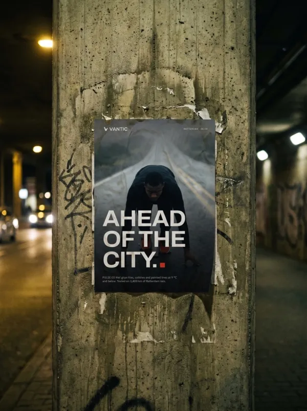 Poster in situ — underpass