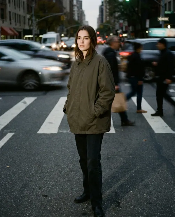 Crosswalk portrait