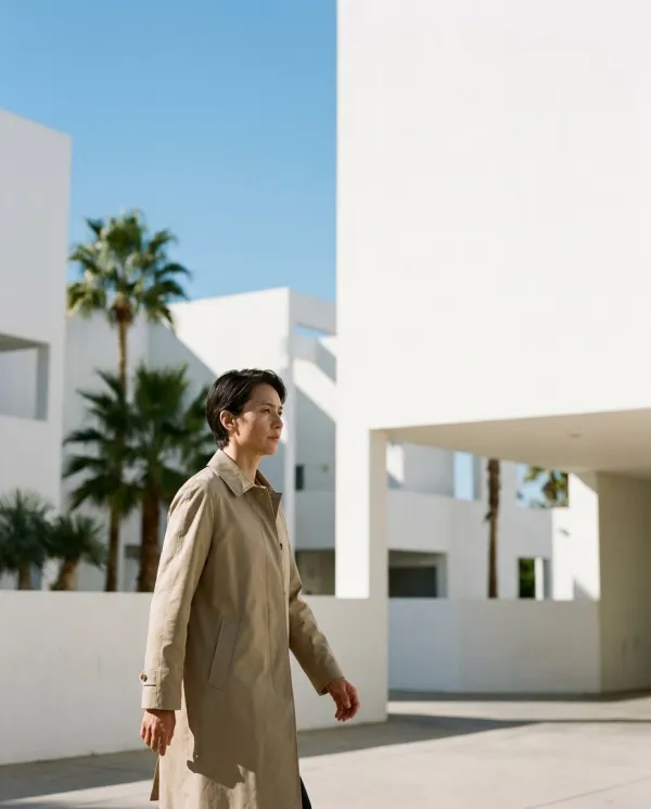 Concrete facade