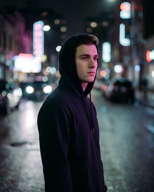 Neon portrait